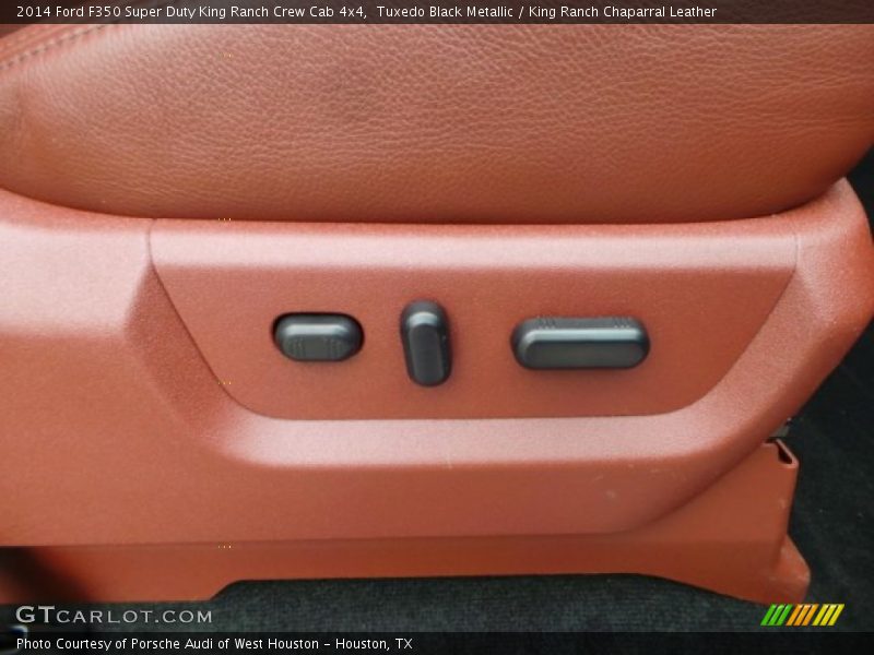 Tuxedo Black Metallic / King Ranch Chaparral Leather 2014 Ford F350 Super Duty King Ranch Crew Cab 4x4