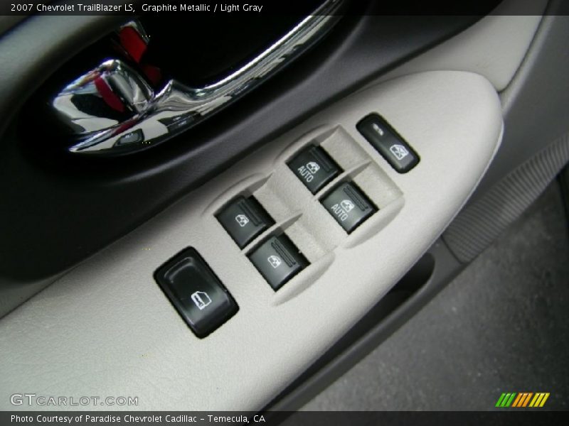 Graphite Metallic / Light Gray 2007 Chevrolet TrailBlazer LS