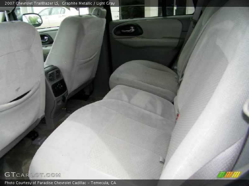 Graphite Metallic / Light Gray 2007 Chevrolet TrailBlazer LS