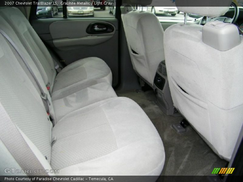 Graphite Metallic / Light Gray 2007 Chevrolet TrailBlazer LS