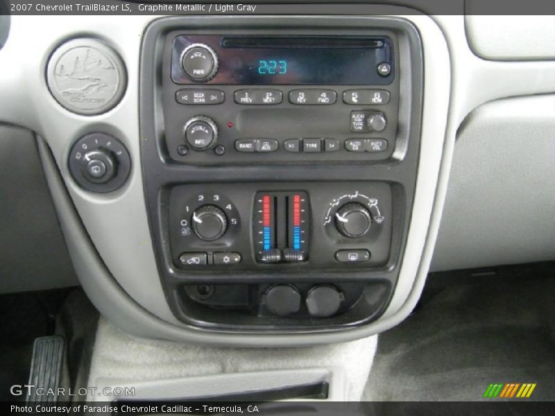 Graphite Metallic / Light Gray 2007 Chevrolet TrailBlazer LS