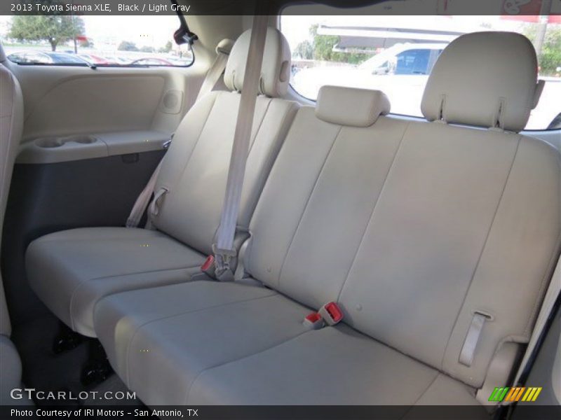 Black / Light Gray 2013 Toyota Sienna XLE