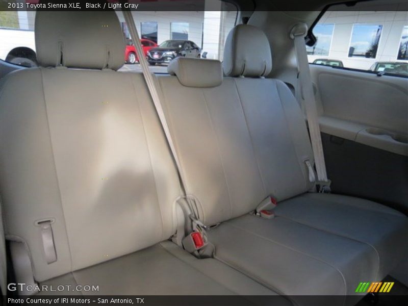 Black / Light Gray 2013 Toyota Sienna XLE