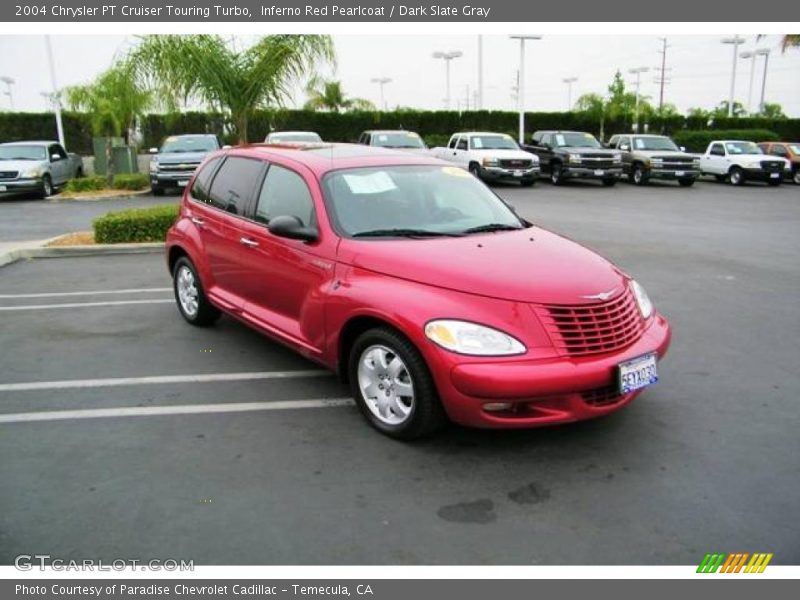 Inferno Red Pearlcoat / Dark Slate Gray 2004 Chrysler PT Cruiser Touring Turbo