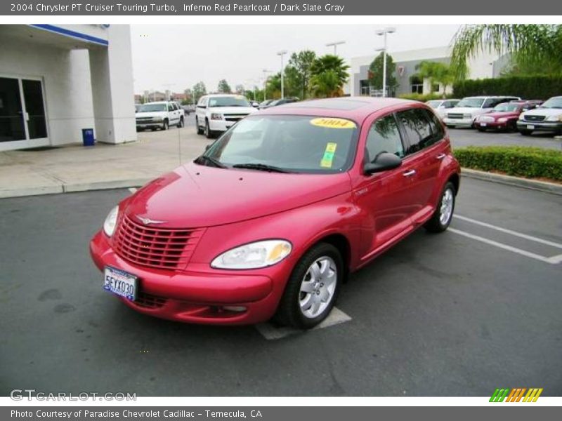 Inferno Red Pearlcoat / Dark Slate Gray 2004 Chrysler PT Cruiser Touring Turbo