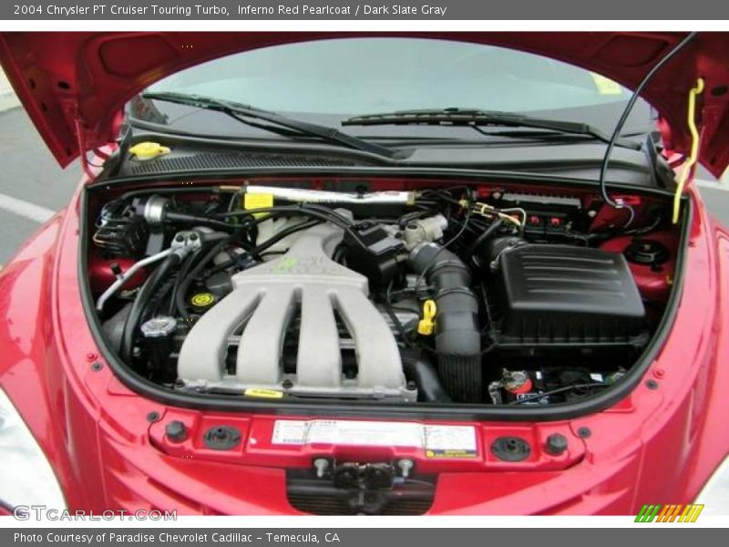 Inferno Red Pearlcoat / Dark Slate Gray 2004 Chrysler PT Cruiser Touring Turbo