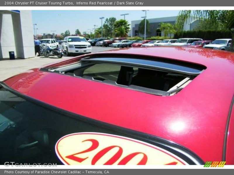 Inferno Red Pearlcoat / Dark Slate Gray 2004 Chrysler PT Cruiser Touring Turbo