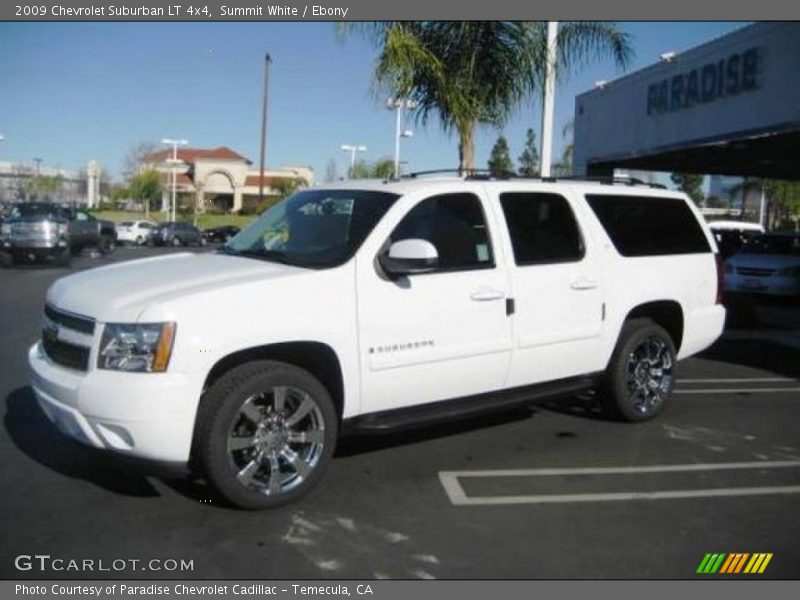 Summit White / Ebony 2009 Chevrolet Suburban LT 4x4