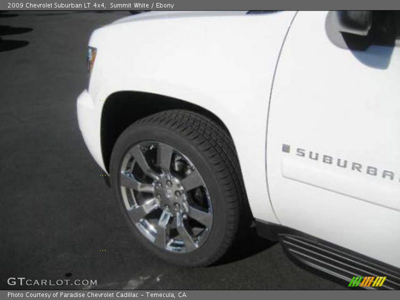 Summit White / Ebony 2009 Chevrolet Suburban LT 4x4