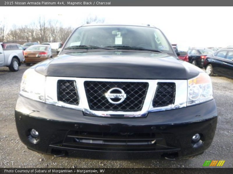 Magnetic Black / Charcoal 2015 Nissan Armada Platinum 4x4