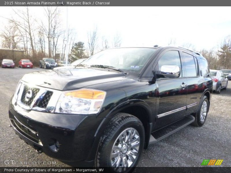 Magnetic Black / Charcoal 2015 Nissan Armada Platinum 4x4