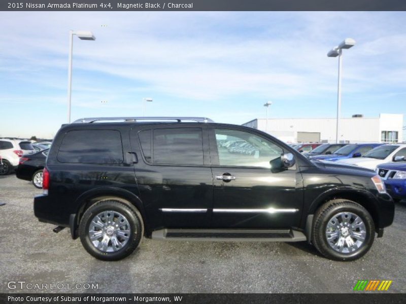  2015 Armada Platinum 4x4 Magnetic Black