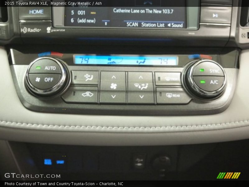 Magnetic Gray Metallic / Ash 2015 Toyota RAV4 XLE