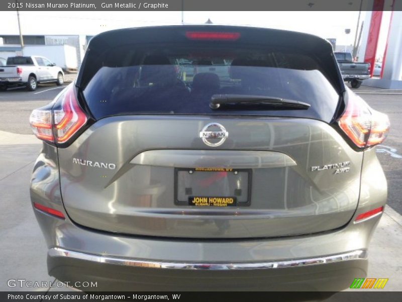 Gun Metallic / Graphite 2015 Nissan Murano Platinum
