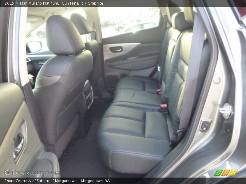 Rear Seat of 2015 Murano Platinum