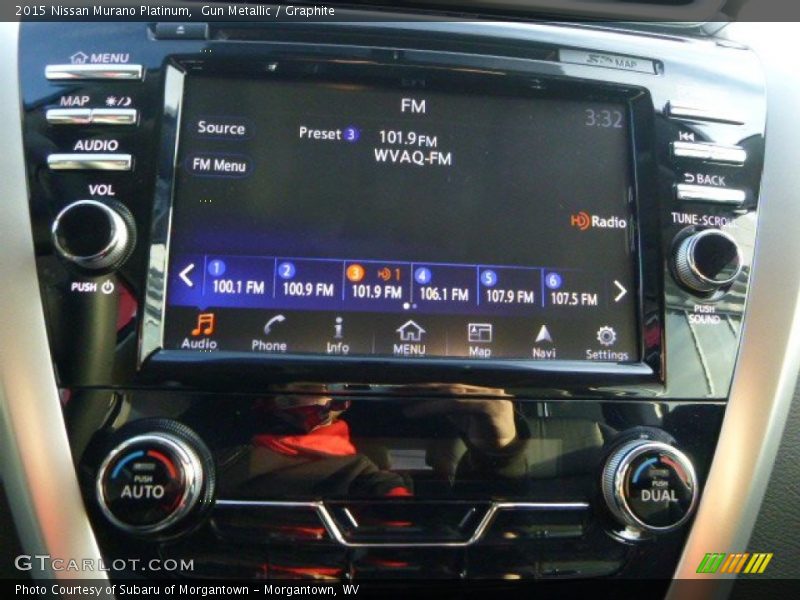 Controls of 2015 Murano Platinum