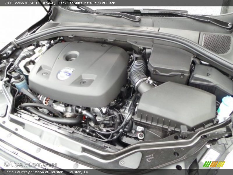 Black Sapphire Metallic / Off Black 2015 Volvo XC60 T6 Drive-E