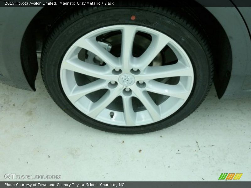 Magnetic Gray Metallic / Black 2015 Toyota Avalon Limited