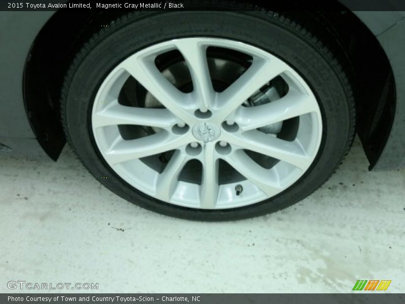 Magnetic Gray Metallic / Black 2015 Toyota Avalon Limited
