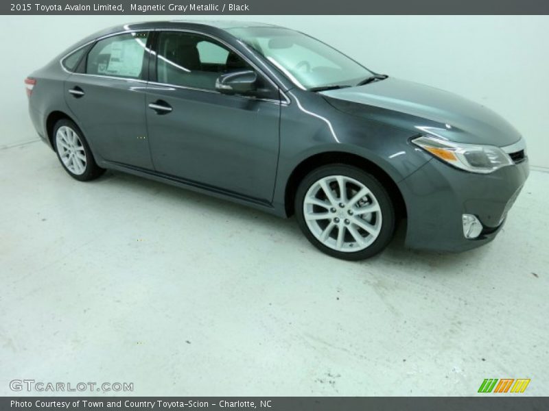 Magnetic Gray Metallic / Black 2015 Toyota Avalon Limited