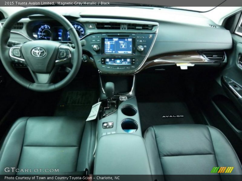 Magnetic Gray Metallic / Black 2015 Toyota Avalon Limited