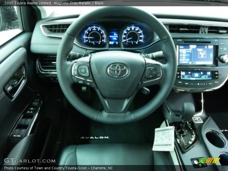 Magnetic Gray Metallic / Black 2015 Toyota Avalon Limited