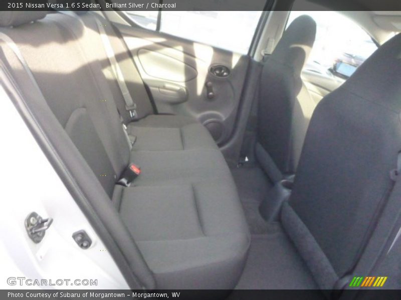 Brilliant Silver / Charcoal 2015 Nissan Versa 1.6 S Sedan