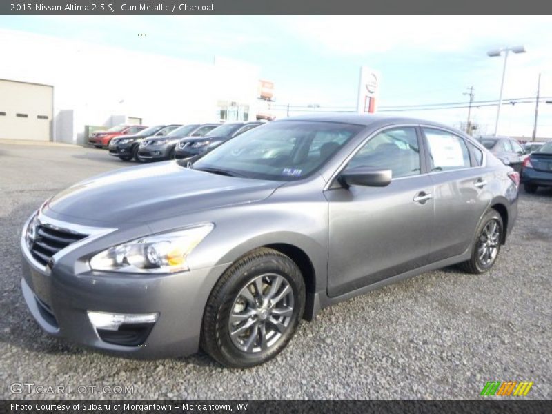 Gun Metallic / Charcoal 2015 Nissan Altima 2.5 S