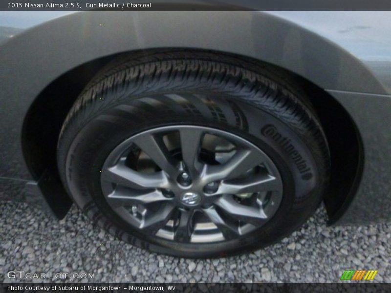 Gun Metallic / Charcoal 2015 Nissan Altima 2.5 S