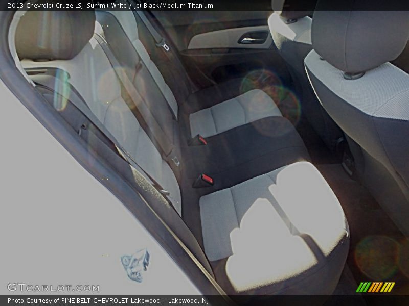 Summit White / Jet Black/Medium Titanium 2013 Chevrolet Cruze LS
