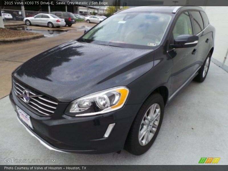 Savile Grey Metallic / Soft Beige 2015 Volvo XC60 T5 Drive-E