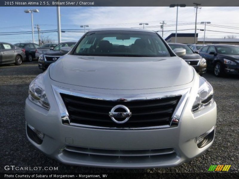 Brilliant Silver / Charcoal 2015 Nissan Altima 2.5 S