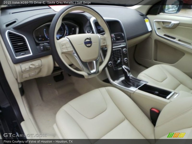 Savile Grey Metallic / Soft Beige 2015 Volvo XC60 T5 Drive-E
