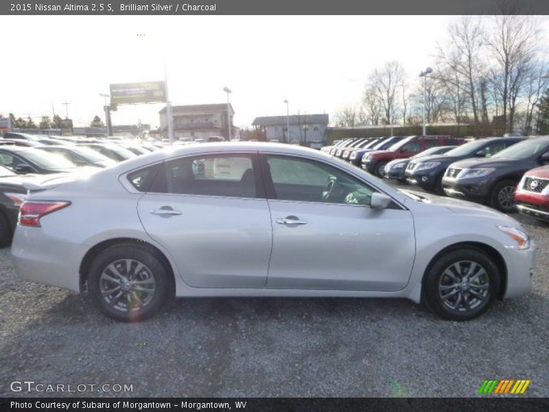 Brilliant Silver / Charcoal 2015 Nissan Altima 2.5 S