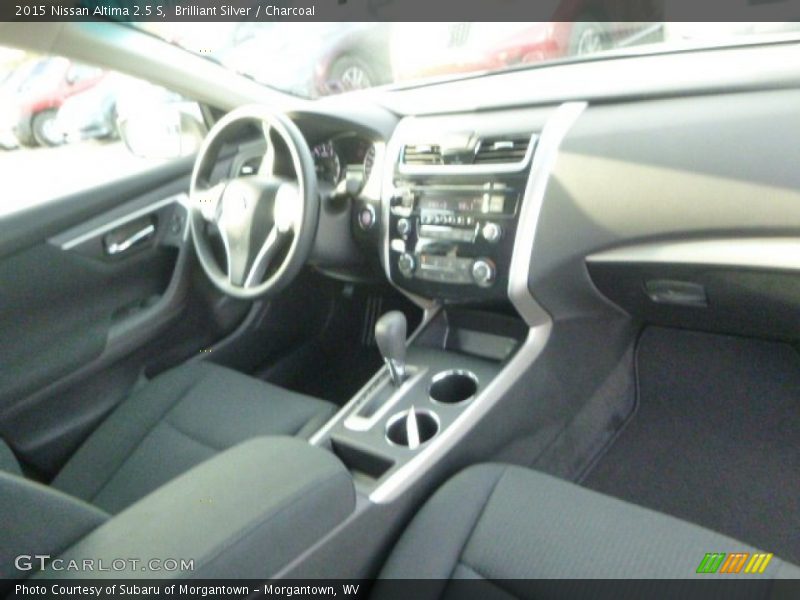 Brilliant Silver / Charcoal 2015 Nissan Altima 2.5 S