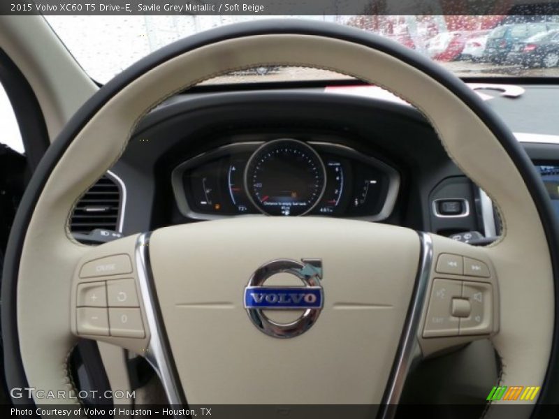Savile Grey Metallic / Soft Beige 2015 Volvo XC60 T5 Drive-E