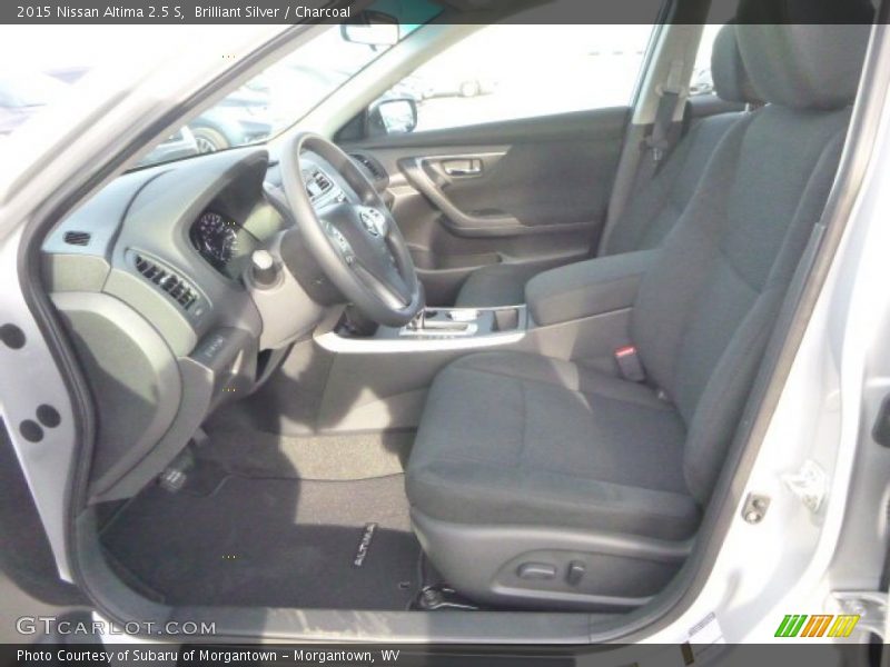 Brilliant Silver / Charcoal 2015 Nissan Altima 2.5 S