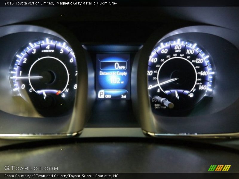 Magnetic Gray Metallic / Light Gray 2015 Toyota Avalon Limited