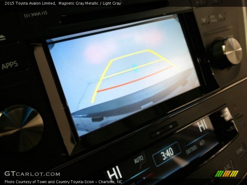 Magnetic Gray Metallic / Light Gray 2015 Toyota Avalon Limited