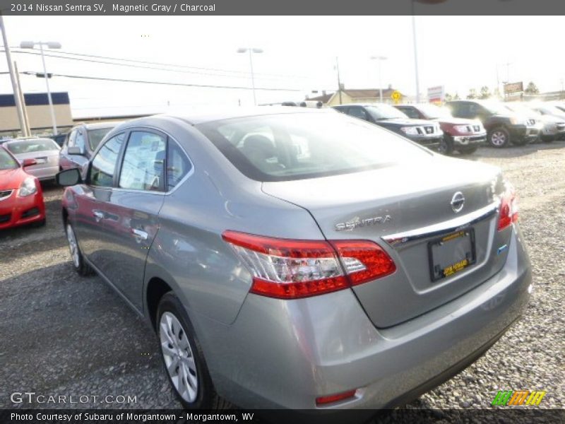 Magnetic Gray / Charcoal 2014 Nissan Sentra SV