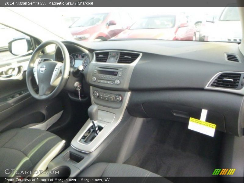 Magnetic Gray / Charcoal 2014 Nissan Sentra SV