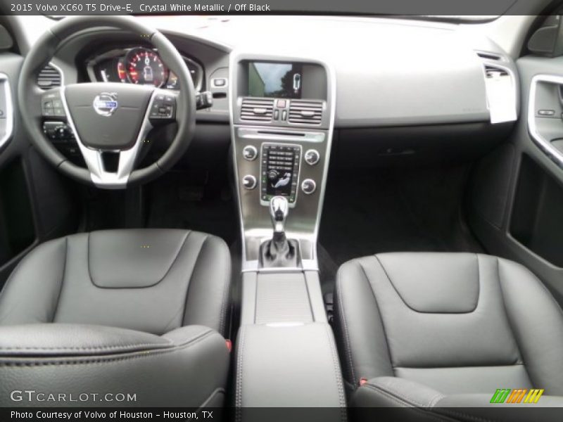 Crystal White Metallic / Off Black 2015 Volvo XC60 T5 Drive-E