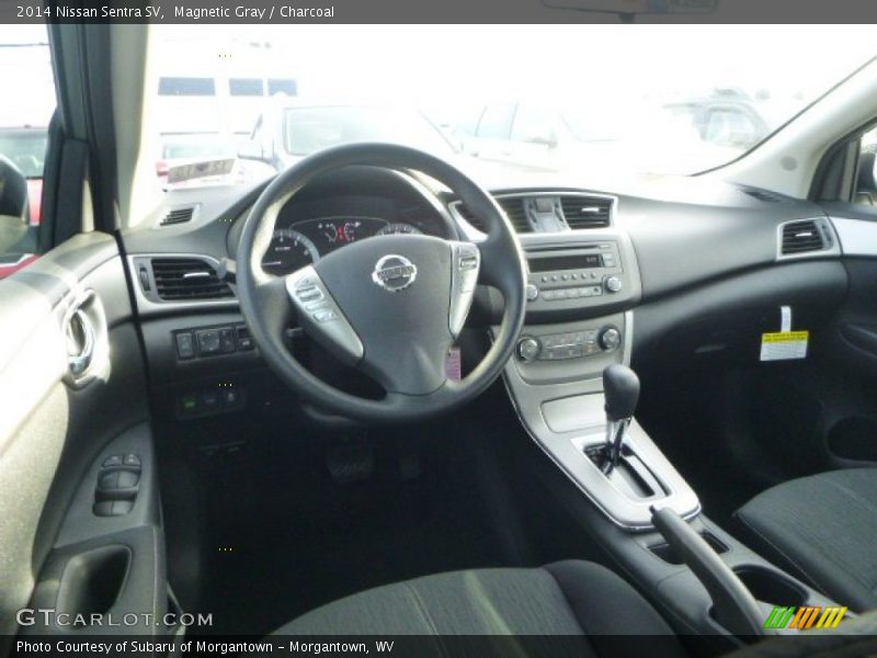 Magnetic Gray / Charcoal 2014 Nissan Sentra SV