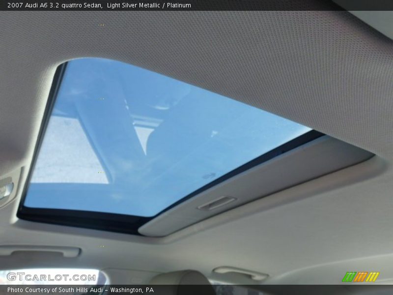 Light Silver Metallic / Platinum 2007 Audi A6 3.2 quattro Sedan
