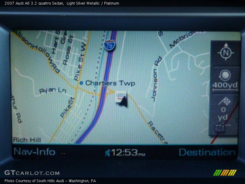 Light Silver Metallic / Platinum 2007 Audi A6 3.2 quattro Sedan