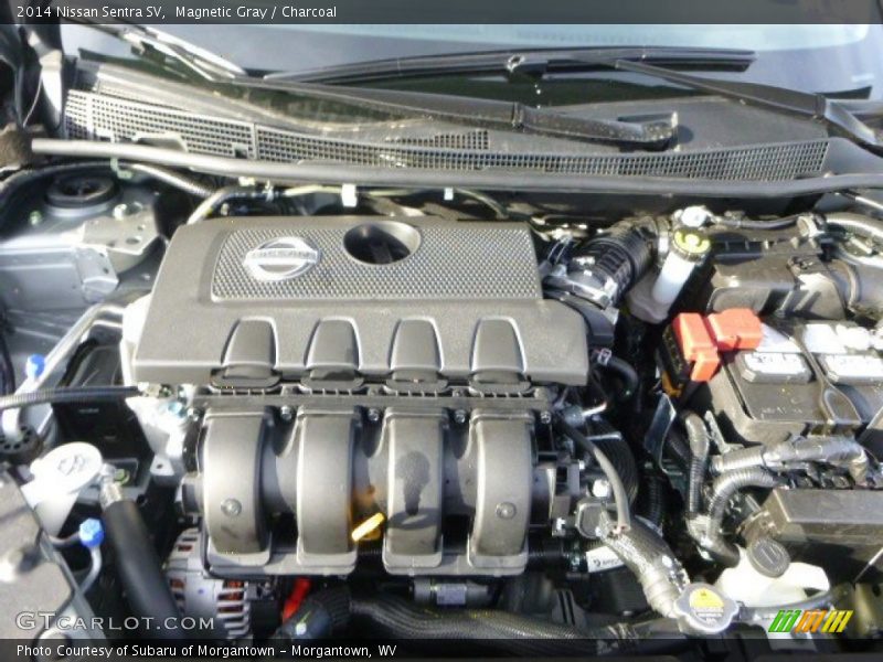 Magnetic Gray / Charcoal 2014 Nissan Sentra SV
