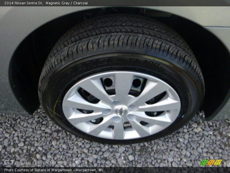 Magnetic Gray / Charcoal 2014 Nissan Sentra SV