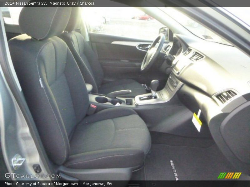 Magnetic Gray / Charcoal 2014 Nissan Sentra SV