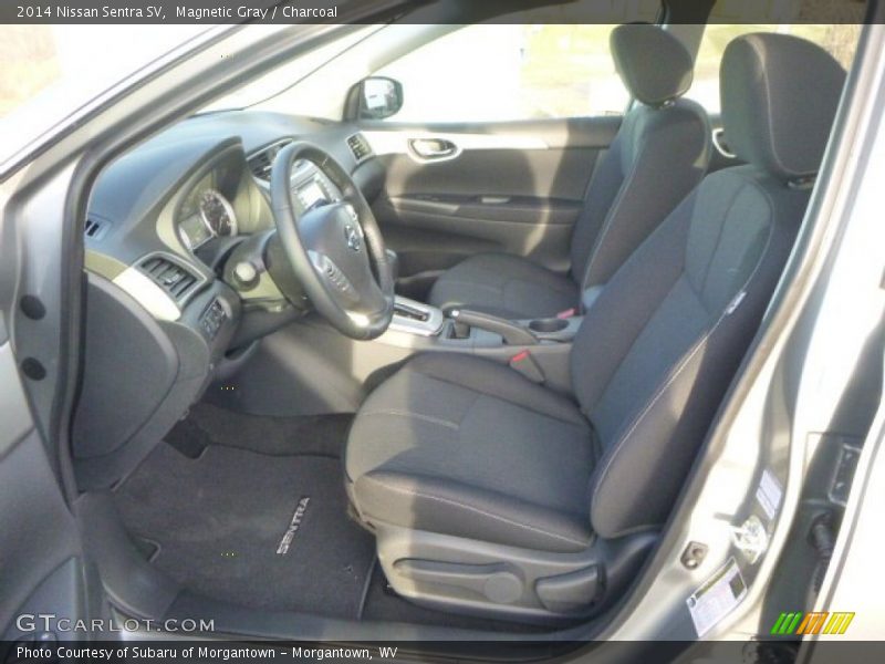 Magnetic Gray / Charcoal 2014 Nissan Sentra SV