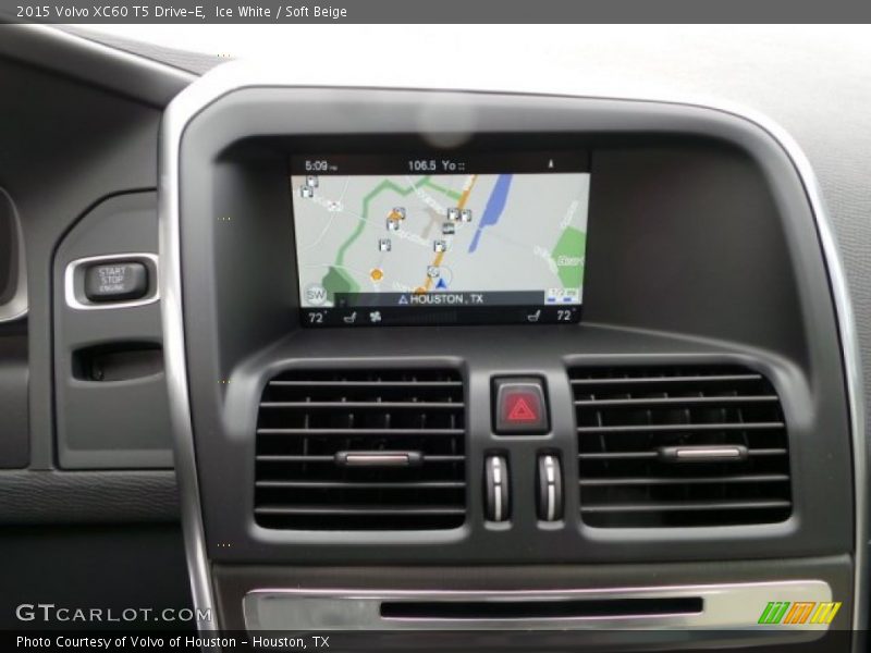 Ice White / Soft Beige 2015 Volvo XC60 T5 Drive-E